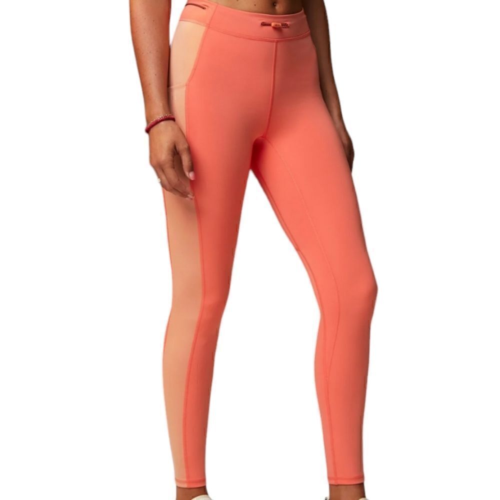 2524 NWT Fabletics Motion365+ High Waisted Bungee Leggings Medium Tall Coral